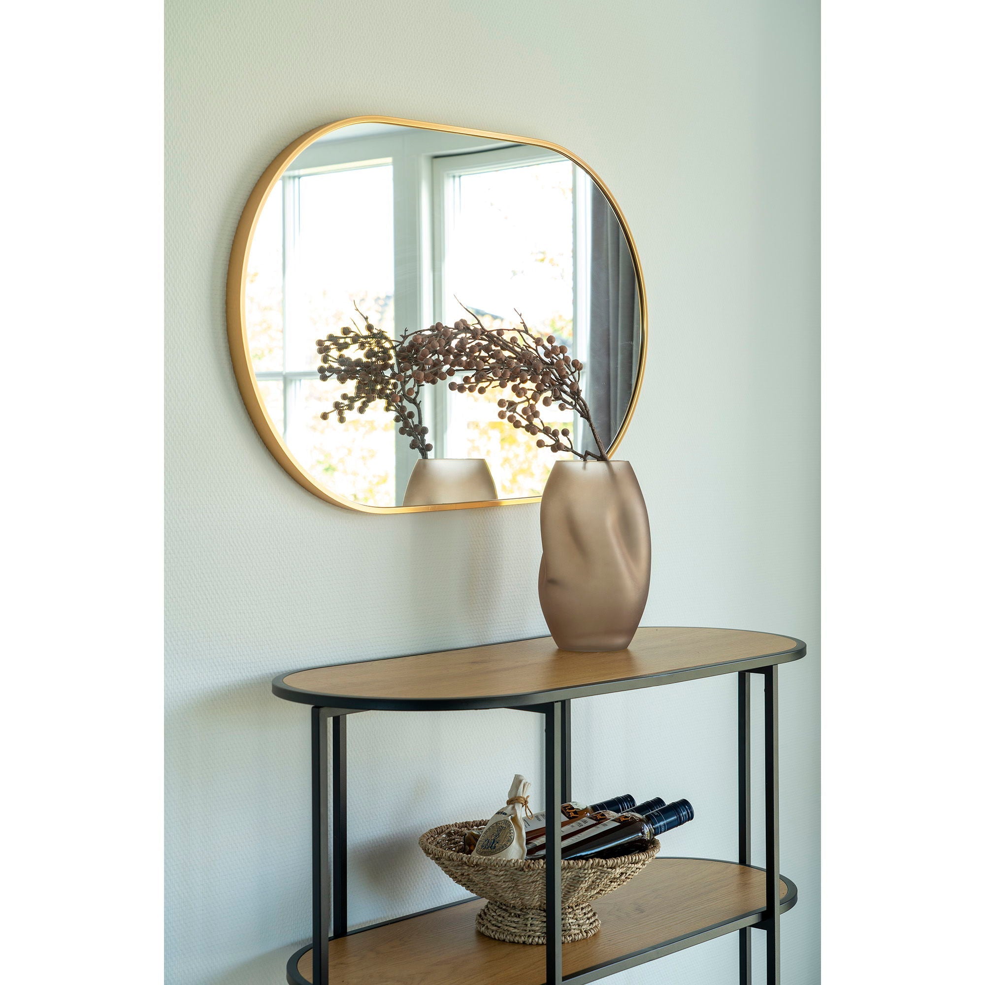 Madrid Spiegel Ovaal Goud 50x80